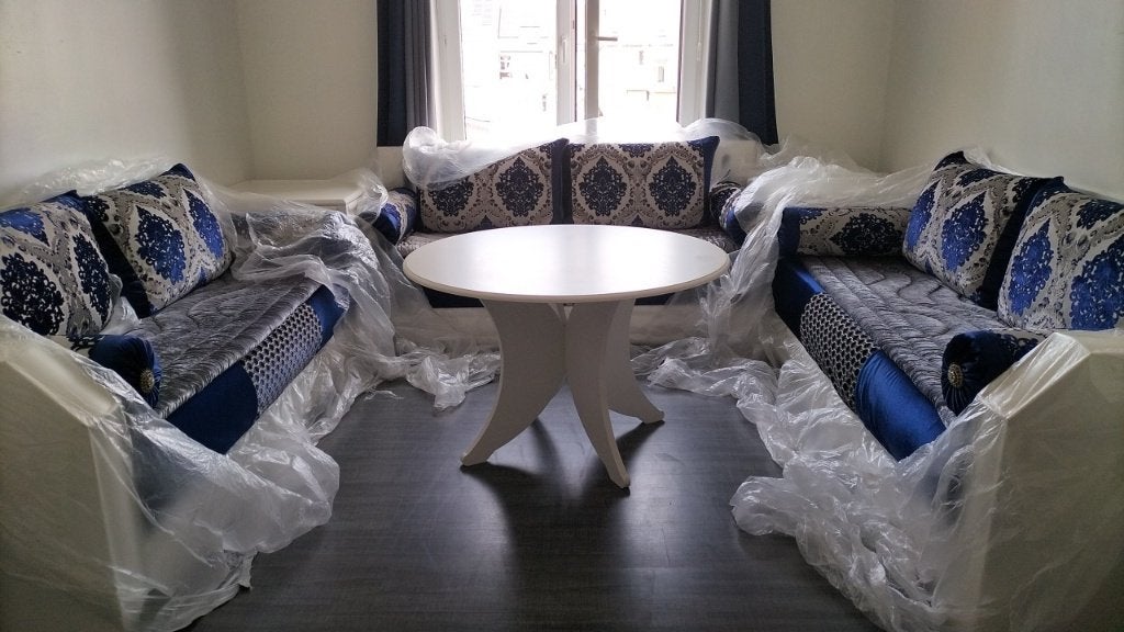 Salon marocain, Enlèvement, Utilisé, Bois
