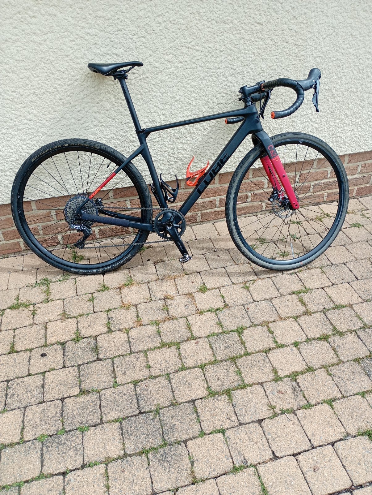 Gravel bike CUBE maat s, Enlèvement, Carbone