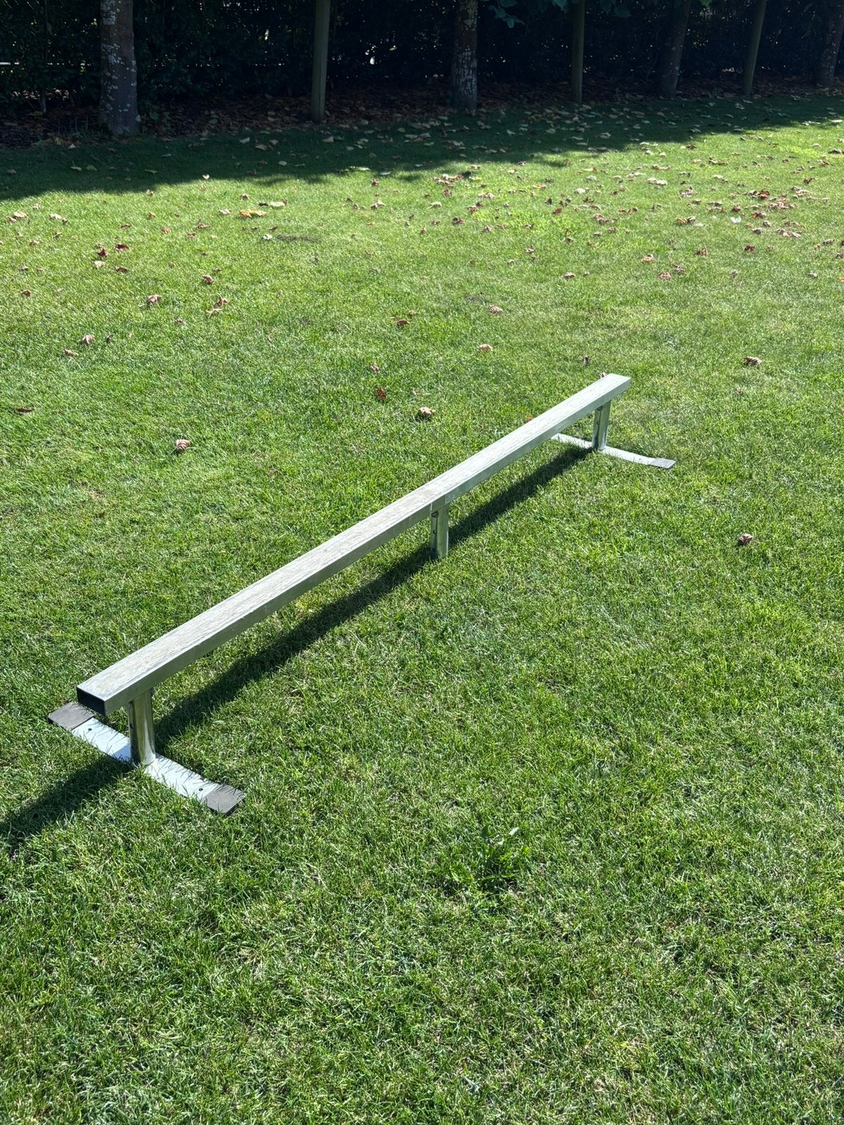 Skate grind rail + wax, Ophalen, Zo goed als nieuw, Skateboard