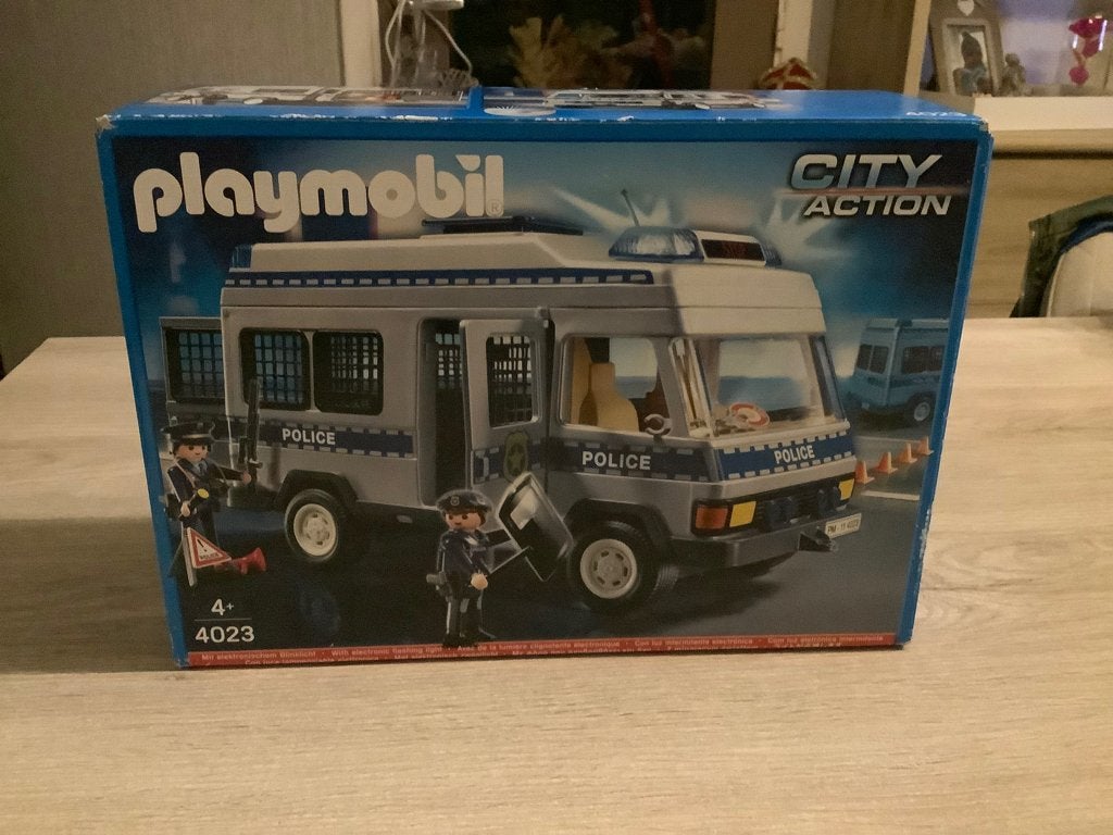 Véhicule de police Playmobil City Action (feux clignotants), Enlèvement ou Envoi, Kit complet, Utilisé, Véhicule