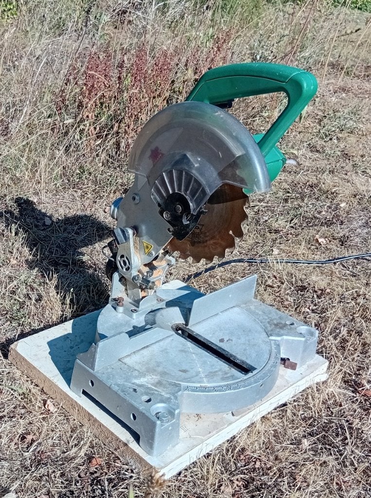 Verstekzaag Topcraft in goede staat, 1300 W, Doe-het-zelf en Bouw, Gereedschap | Zaagmachines, Ophalen, Gebruikt, Topcraft, Overige typen