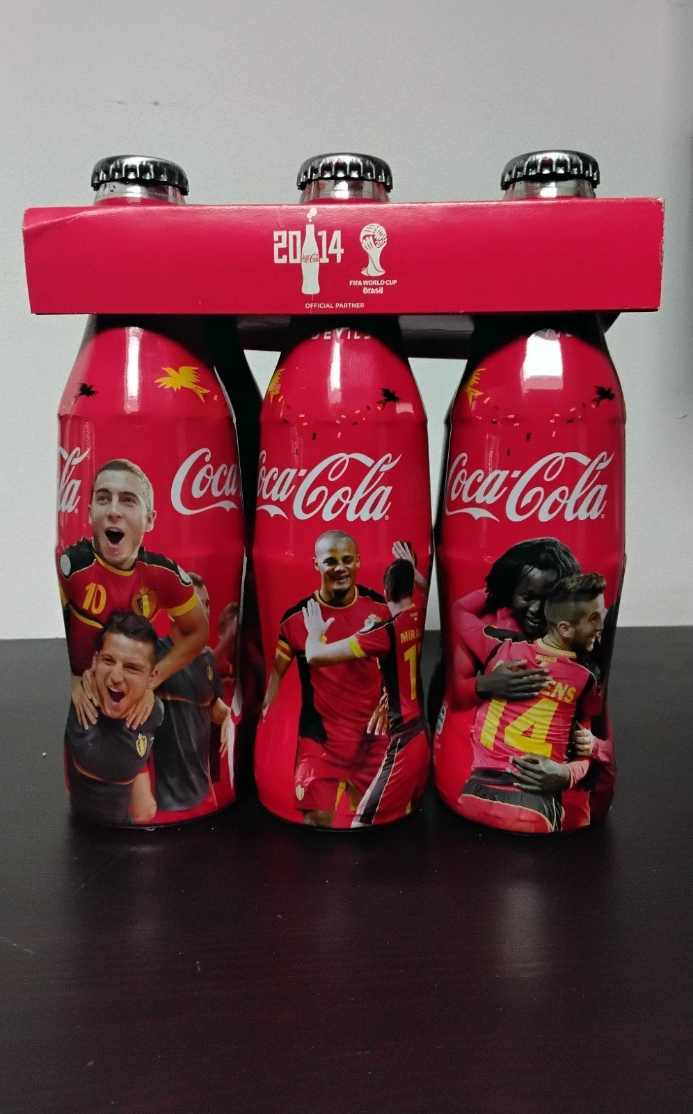 Coca-Cola Rode Duivels WK 2014  sixpack flessen, Ophalen