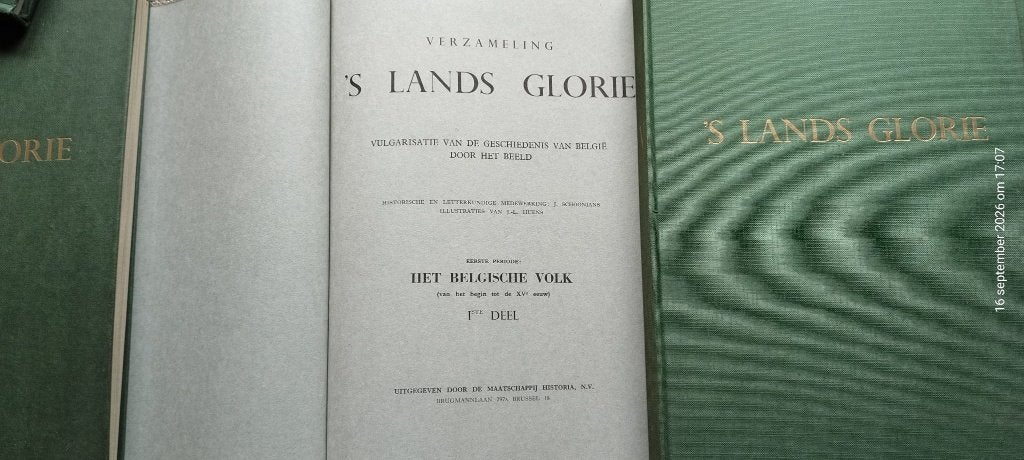 HISTORIA : 's Lands Glorie-6-delige serie-534 prenten., Ophalen