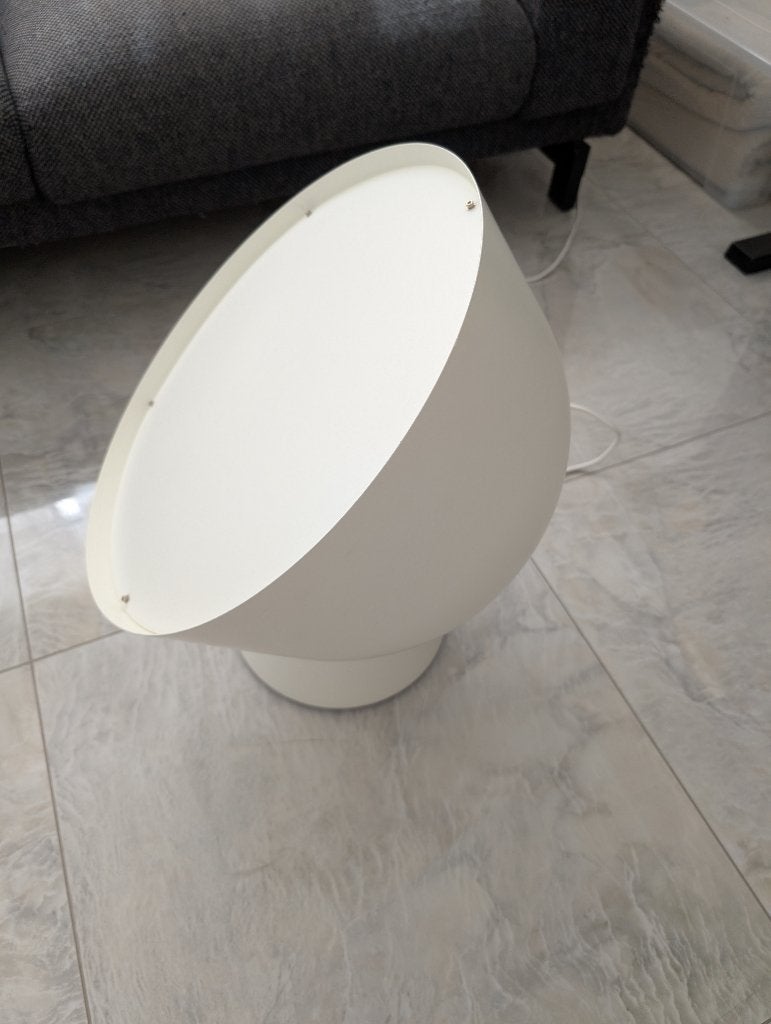 IKEA PS 2017 designlamp - wit (van Ola Wihlborg) - Vloer, Wit, Overige fittingen, IKEA, Zo goed als nieuw