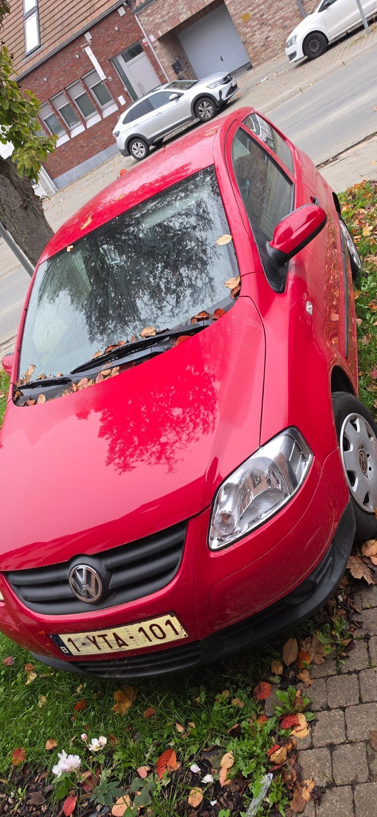 vw fox, Auto's, Fox, Rood, 5 zetels, Handgeschakeld