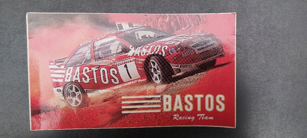 Sticker autocollant Rally Patrick Snijers bastos, Ophalen of Verzenden, Gebruikt