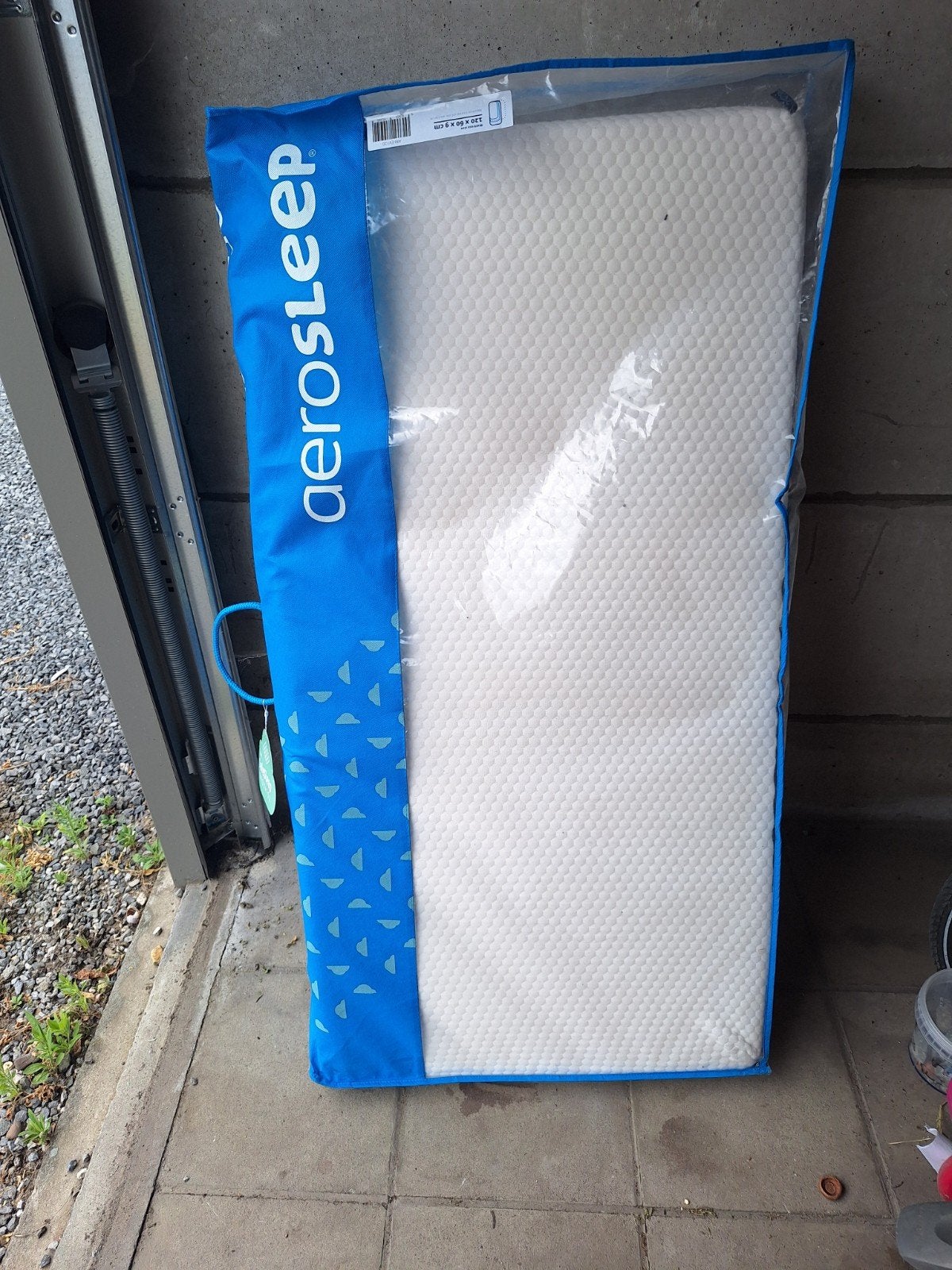 Aerosleep matras 60x120 met 3D beschermer, Enlèvement, Aerosleep