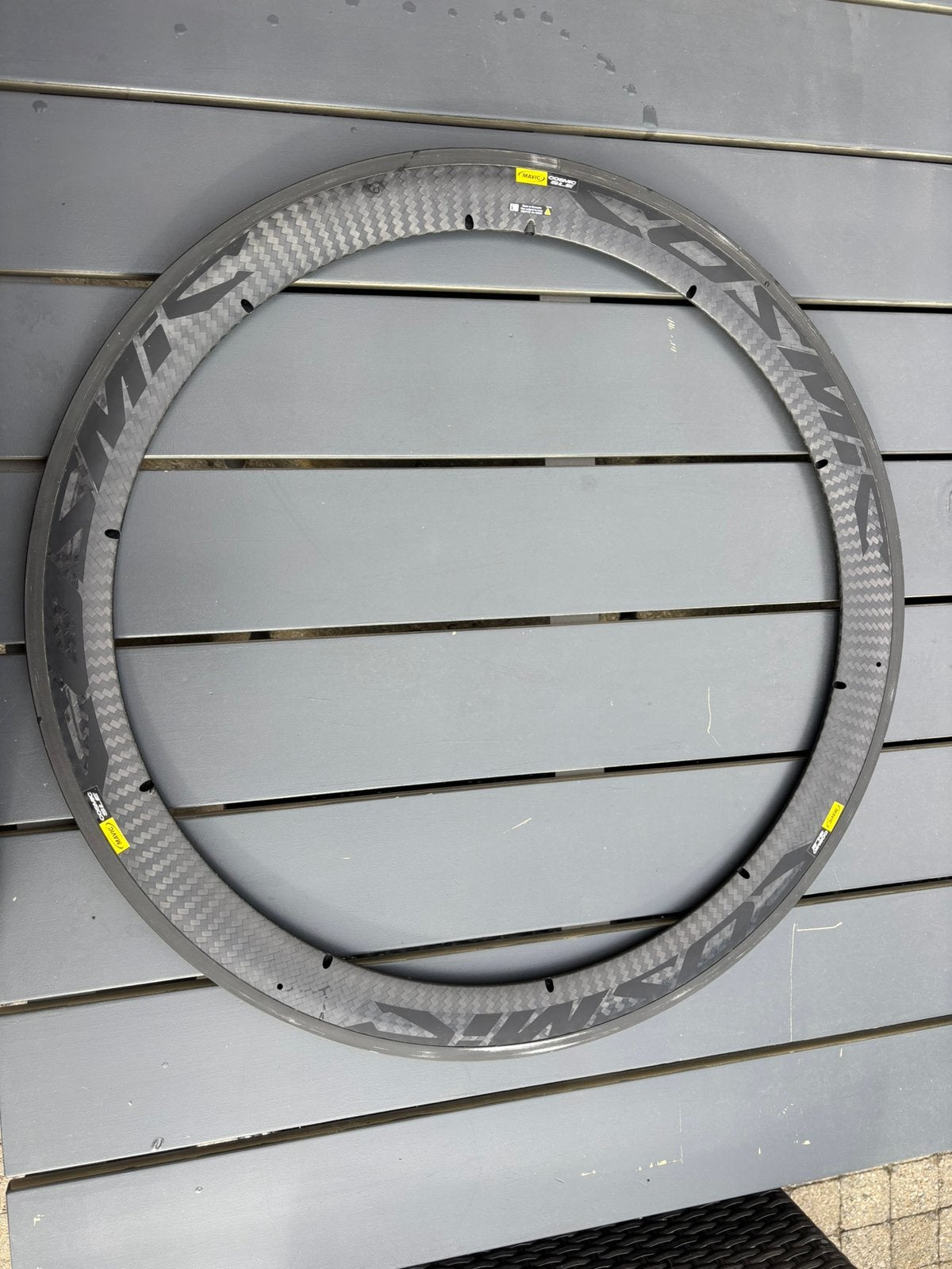 Mavic cosmic carbon sle velg, Ophalen, Gebruikt, Carbon