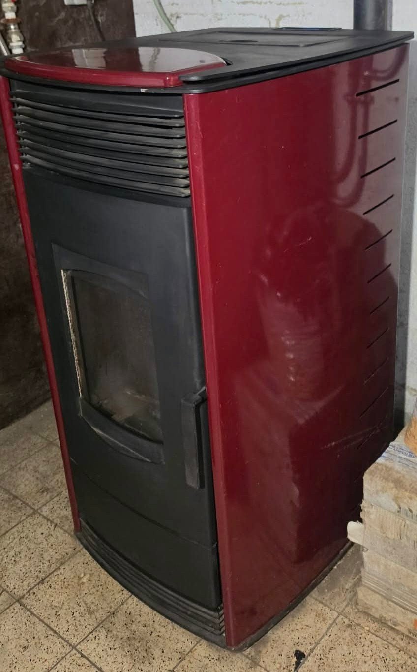 Poele thermo pellet mbs 18kw, Enlèvement, Utilisé