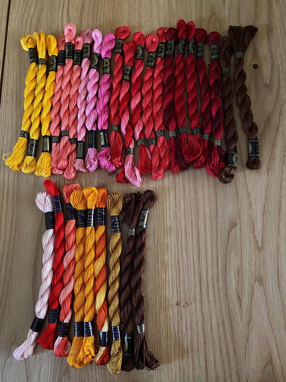 Dmc garen #5, Hobby en Vrije tijd, Ophalen, Nieuw, Handborduren, Borduurgaren of Zijde