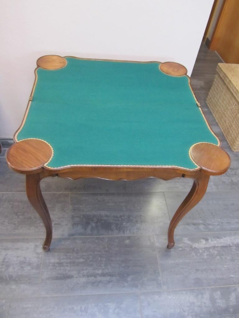 Louis XV kaart/speeltafel - vouwtafel - topstaat !, Antiek en Kunst, Ophalen