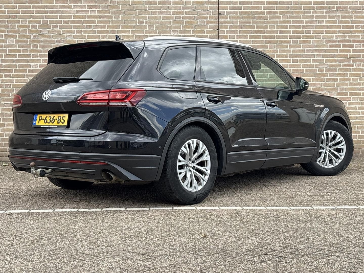 Volkswagen Touareg 3.0 TDI R-Line | Leder | Climate | Cruise, Autos, Volkswagen, Entreprise, Diesel, Automatique, Touareg