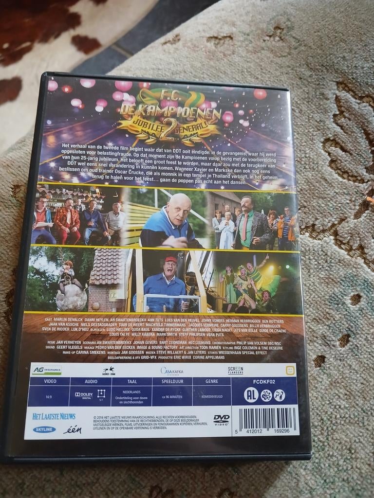 Dvd fc de kampioene.  De film jubilee, Cd's en Dvd's, Ophalen