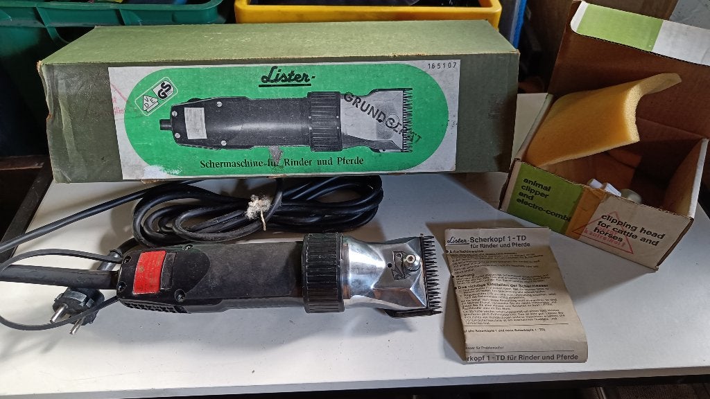 Lister runder en paarden tondeuse, Dieren en Toebehoren, Ophalen, Nieuw
