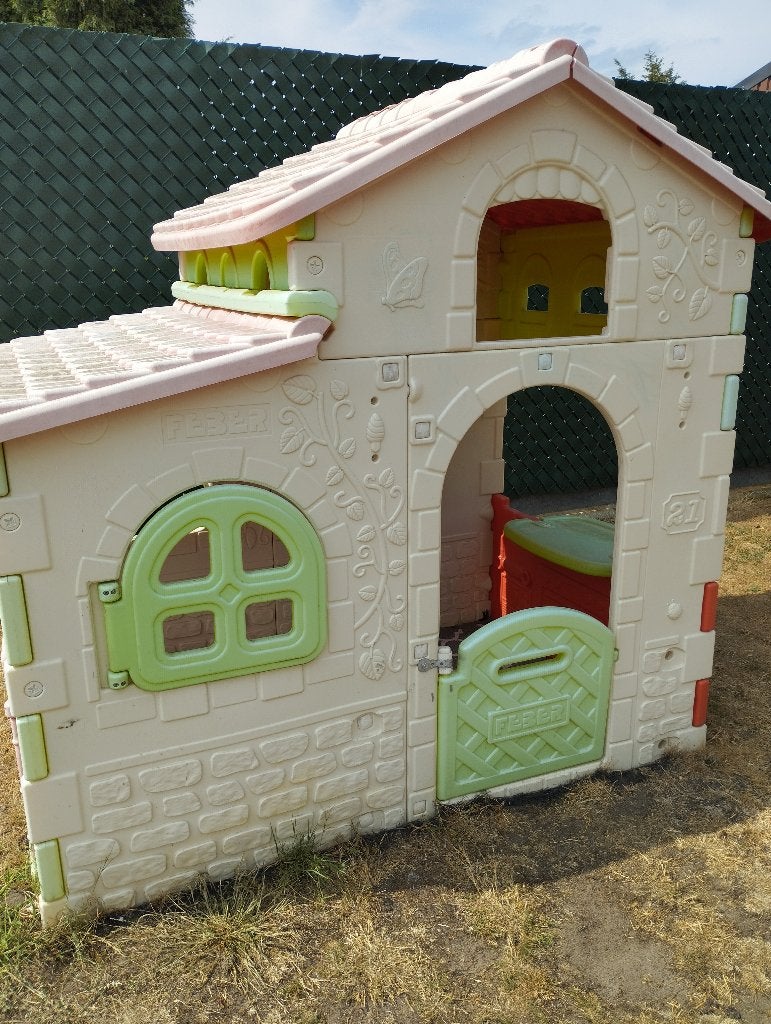 Speelhuisje 'Feber', Kinderen en Baby's, Ophalen, Gebruikt, Plastic