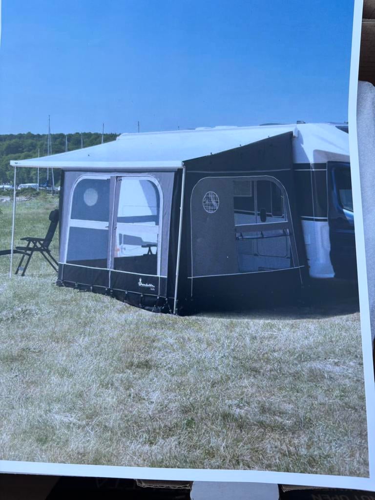 Voortent camper of caravan, Caravans en Kamperen, Voortenten en Luifels, Ophalen, Nieuw