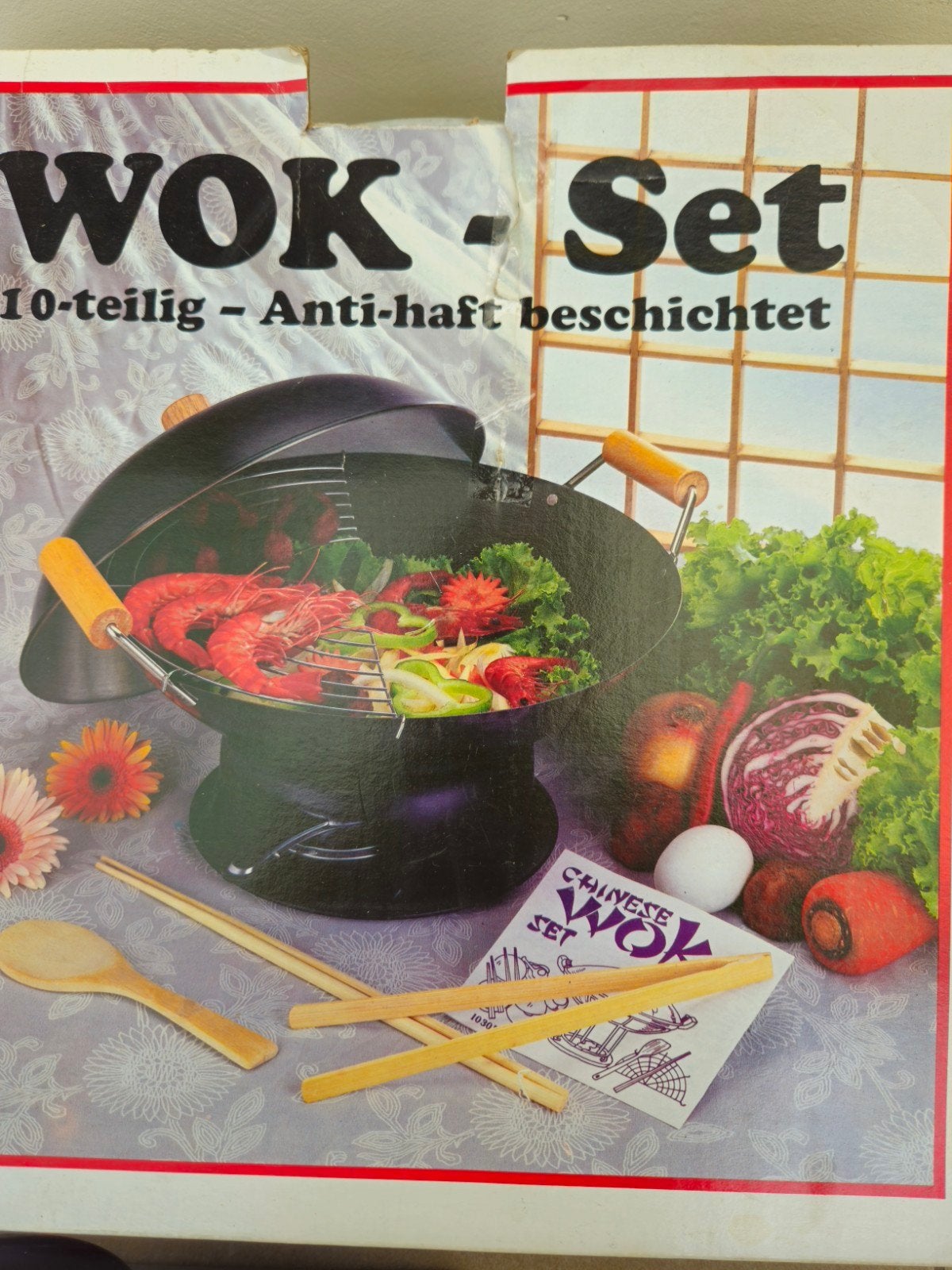 Wok set, Ophalen, Wok
