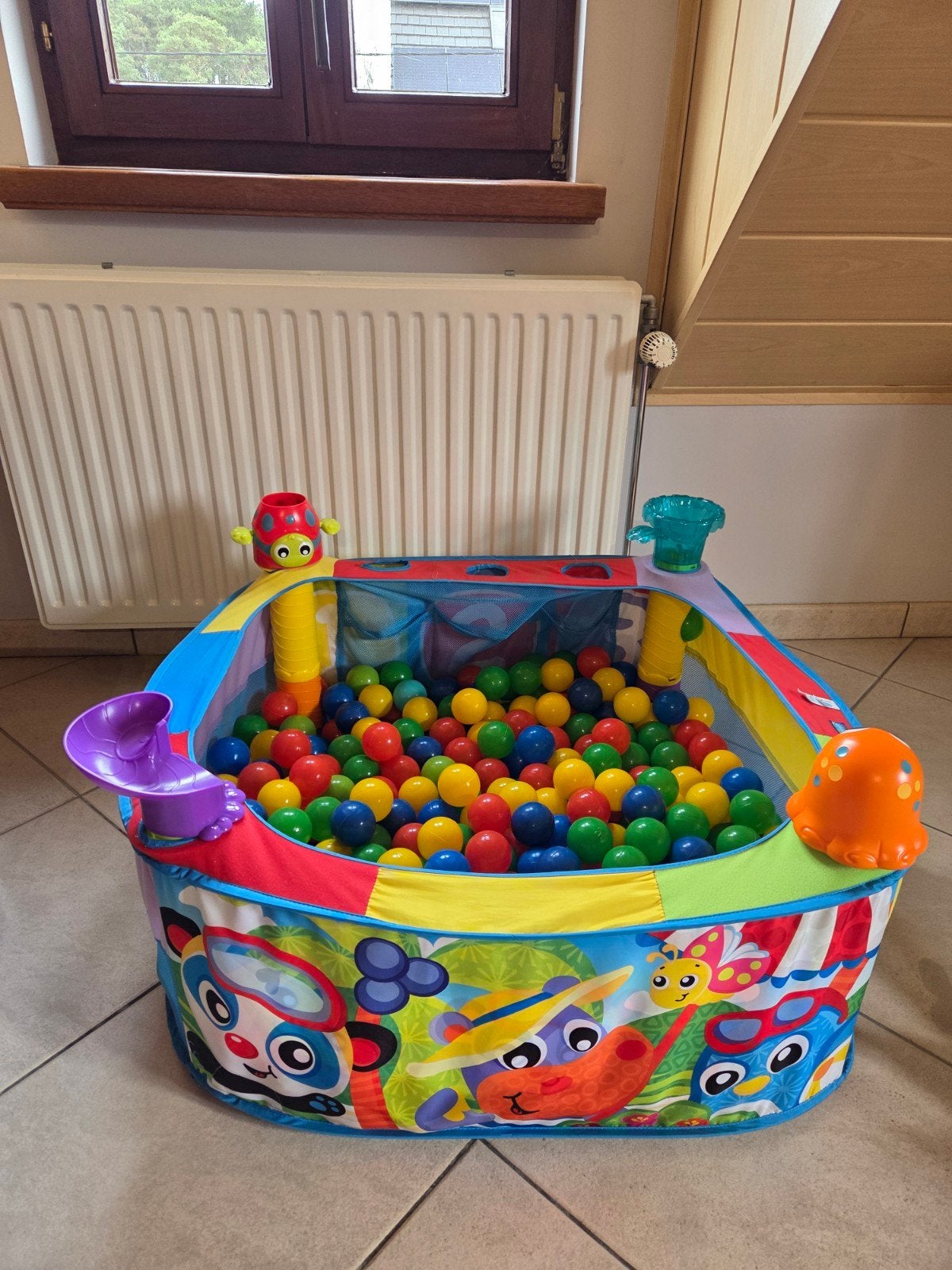 Ballenbad met min 200 ballen., Kinderen en Baby's, Ophalen, Gebruikt