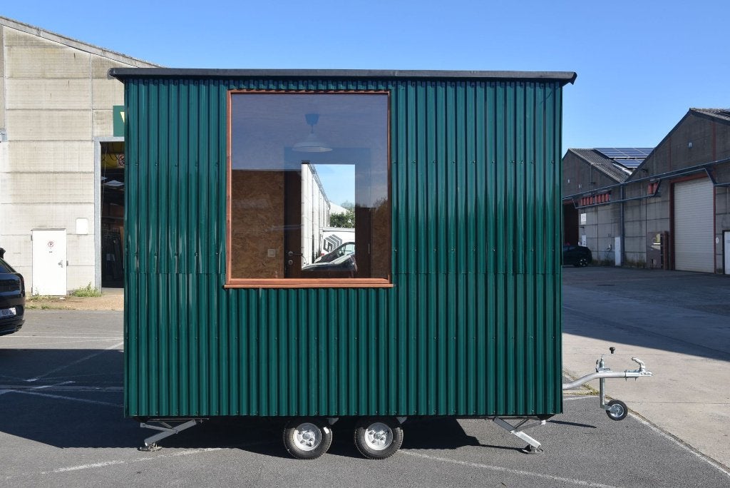 Huisje op wielen / tiny house NIEUW