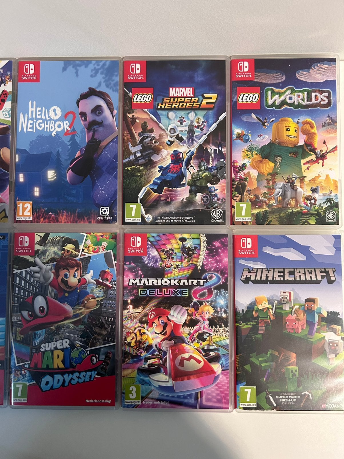 Verschillende Nintendo Switch games, Ophalen of Verzenden, Zo goed als nieuw