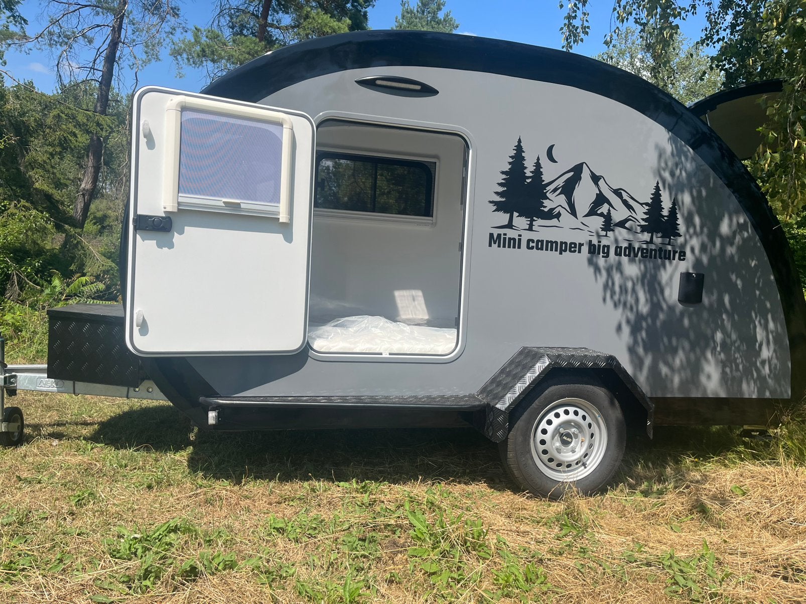 Teardrop trailer, Particulier, 500 - 750 kg, Openslaande ramen