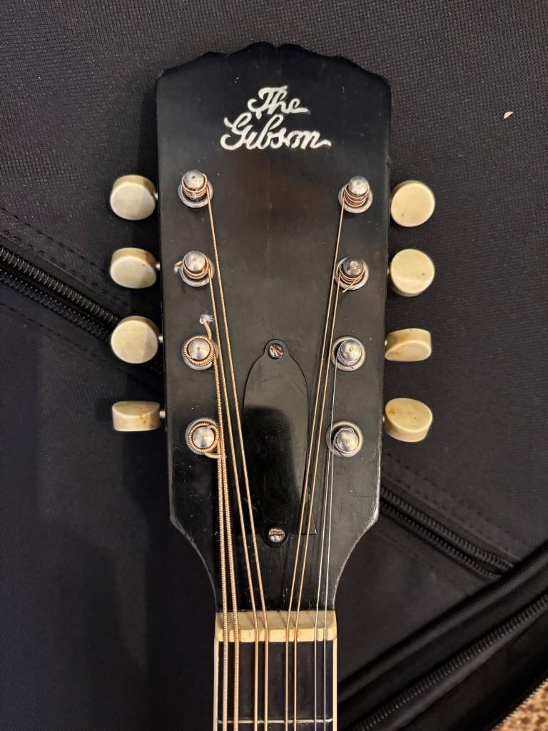 Gibson H-1 Mandola (1930), Musique & Instruments, Instruments à corde | Mandolines, Utilisé, Enlèvement