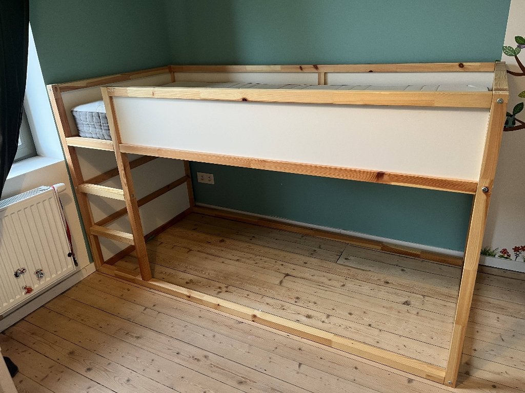 Ikea Kura bed met bedtent, Kinderen en Baby's, Ophalen, Gebruikt, Halfhoogslaper
