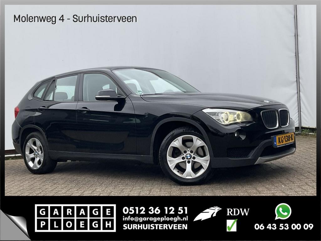 BMW X1 sDrive20d High Executive Leer Trekhaak Cruise Voll on, Auto's, BMW, Zwart, Bedrijf, Diesel, SUV of Terreinwagen