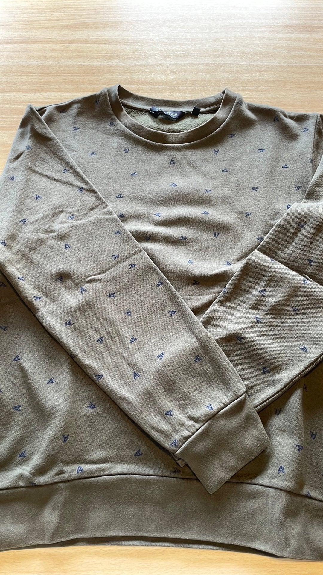 Sweater kaki Antwrp maat M, Kleding | Heren, Truien en Vesten, Ophalen of Verzenden, Zo goed als nieuw, Maat 48/50 (M), Overige kleuren