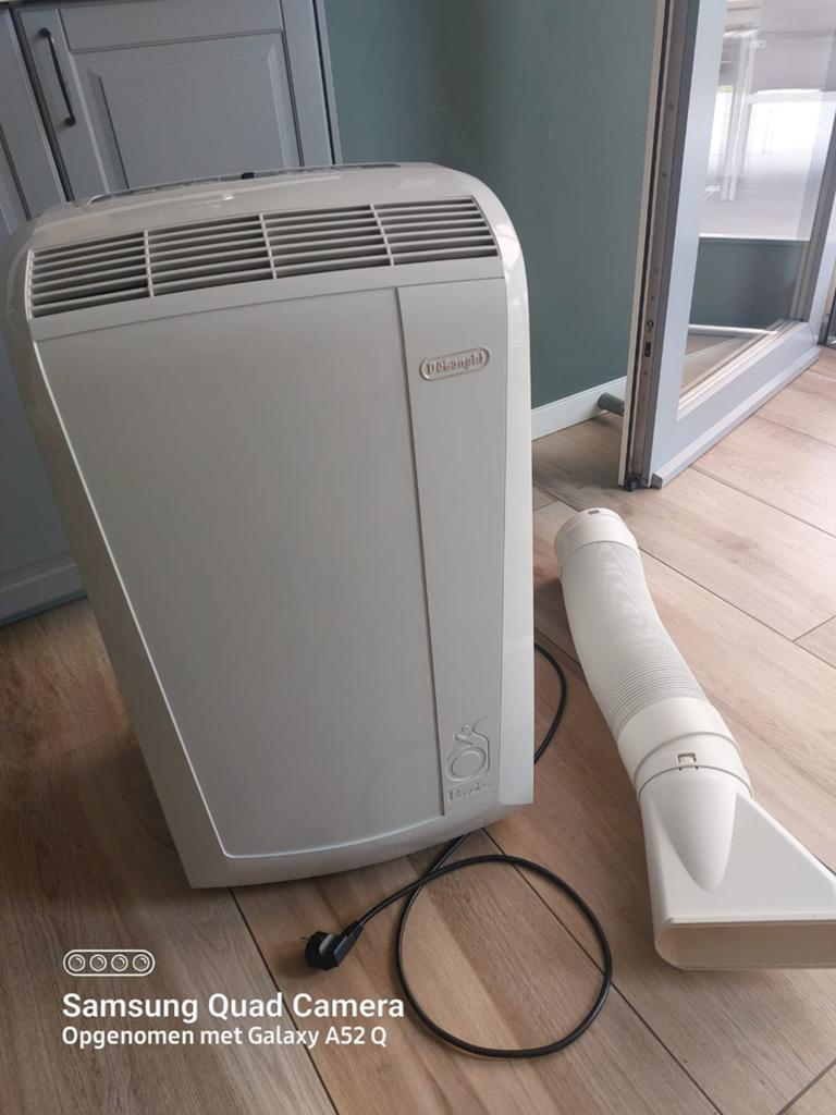 Mobiele airco delonghi, Elektronische apparatuur, Airco's, Ophalen, Zo goed als nieuw, Ventileren, Mobiele airco