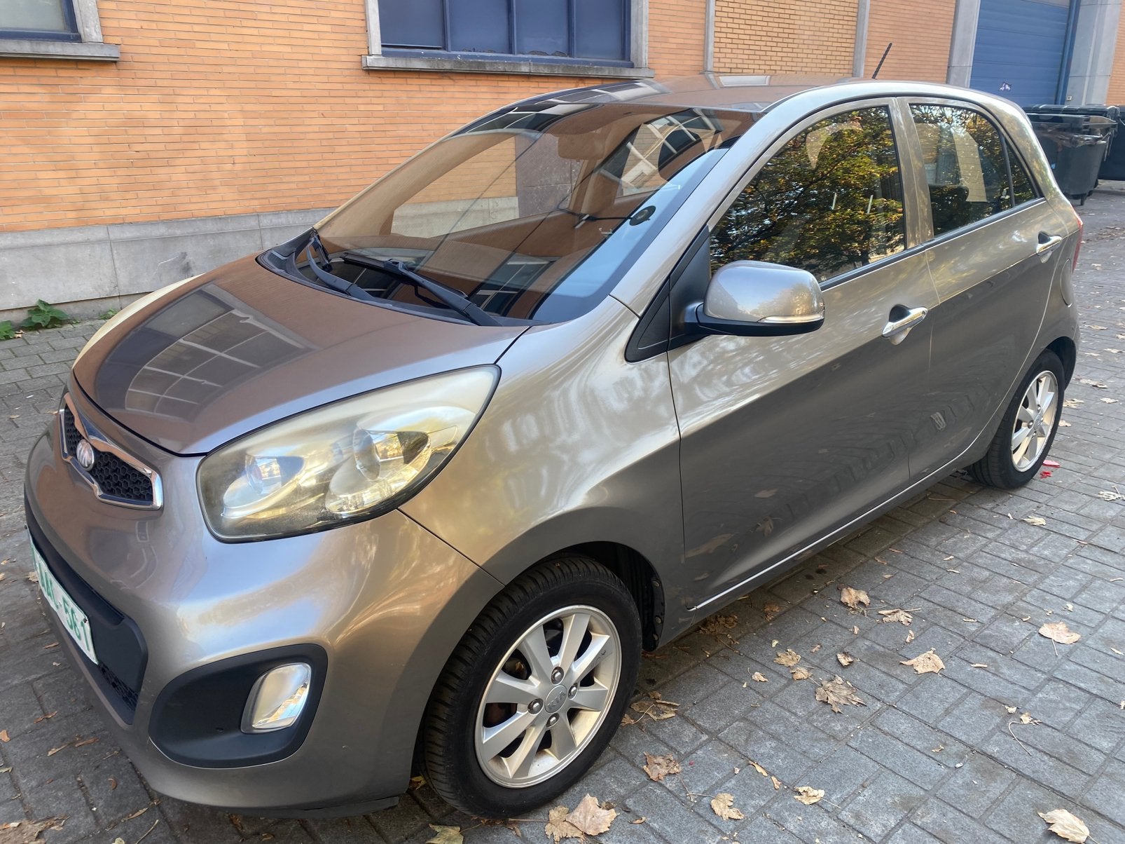Kia Picanto 1.2i* PROBLEEM MET DE AUTOTRANSMISSIE *!, Auto's, Euro 5, Beige, Berline, 5 deurs