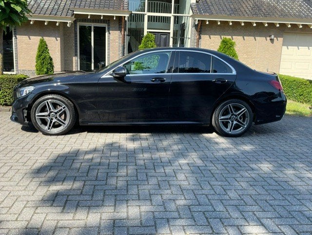 Mercedes-Benz C-klasse 180 AMG LINE NAVI CAMERA LED PDC, 4 deurs, Achterwielaandrijving, Gebruikt, 4 cilinders