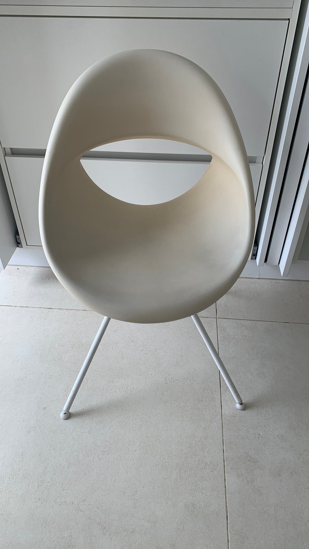 Lucky chair Tonton, Huis en Inrichting, Ophalen, Overige materialen, Gebruikt, Wit