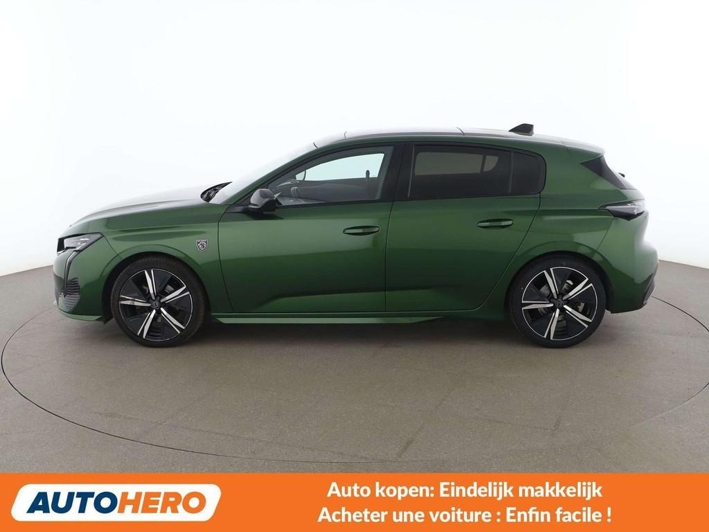 Peugeot 308 1.2 PureTech GT (bj 2022, automaat), Auto's, Peugeot, Gebruikt, 1199 cc, Skiluik, Leder