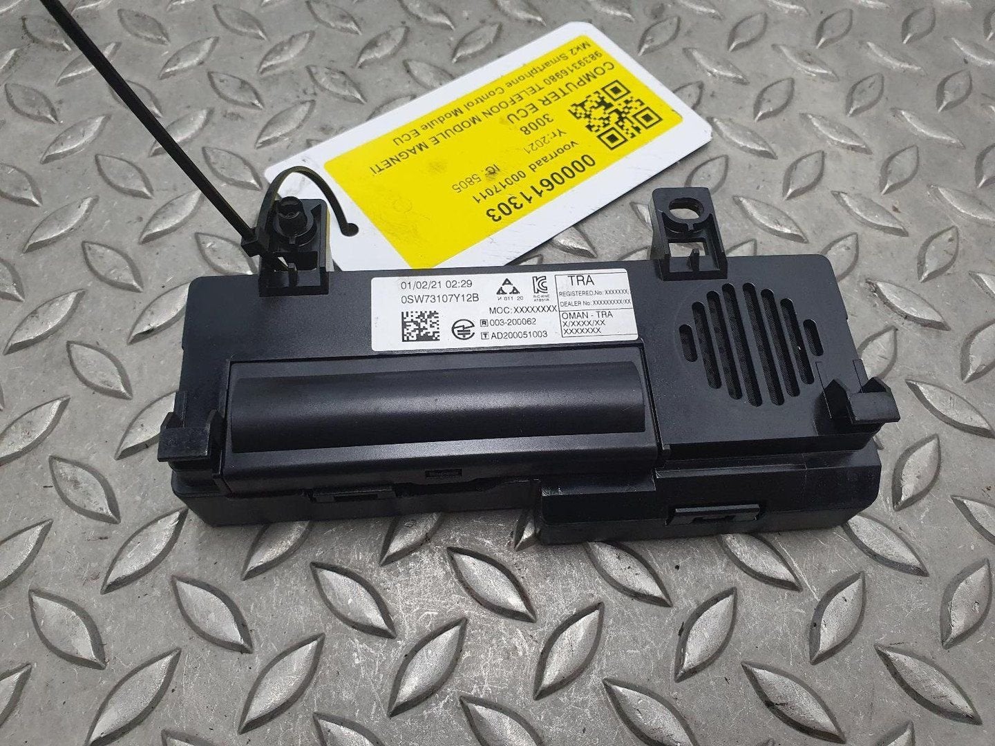 PEUGEOT 3008 GT HYBRID COMPUTER ECU 9839316980 2021, Ophalen of Verzenden, Gebruikt, ARN erkend