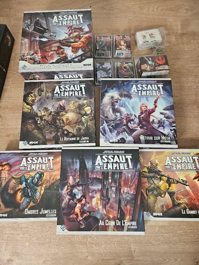 Lot Star Wars Assaut sur l'Empire, Vijf spelers of meer, Ophalen of Verzenden, Zo goed als nieuw, Asmodée
