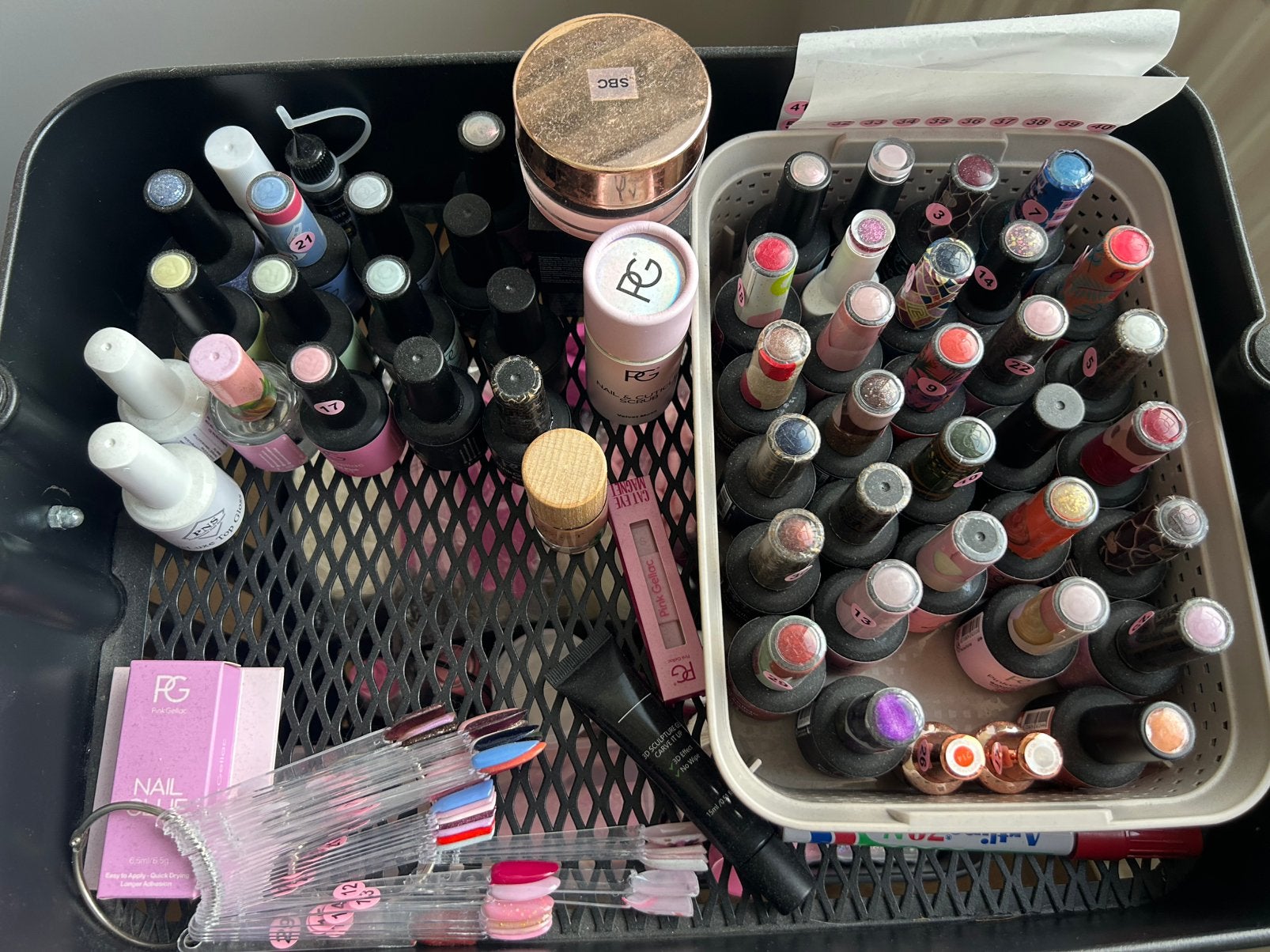 GROTE NAGELSET / NAGELSPULLEN TE KOOP, Enlèvement, Comme neuf, Accessoires