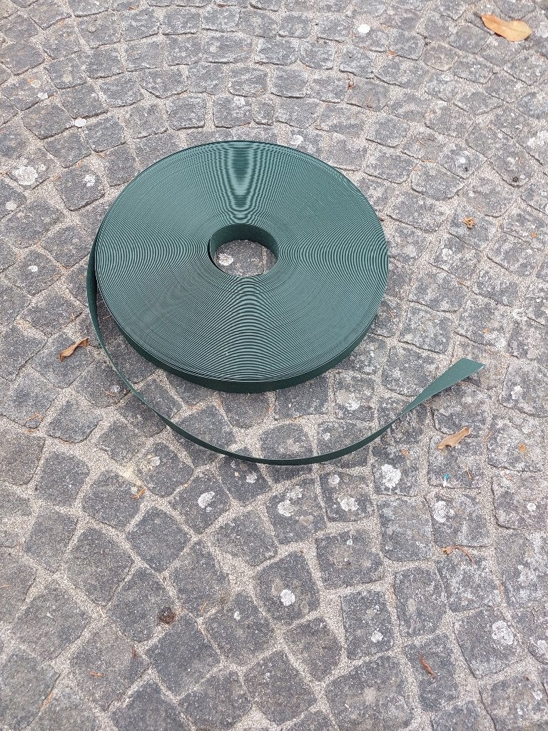 Vlechtband groen, Tuin en Terras, Gaas en Draad, Ophalen, Nieuw, 20 meter of meer
