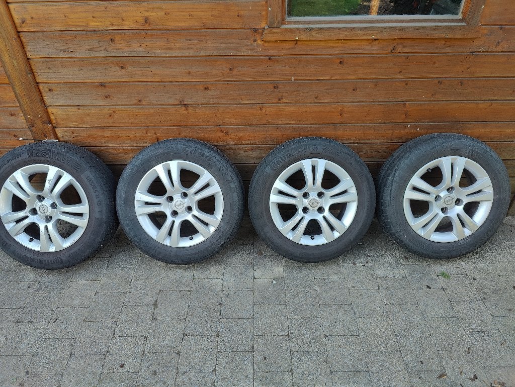 Banden op velgen, Auto-onderdelen, Banden en Velgen, Ophalen, Gebruikt, 15 inch, Banden en Velgen