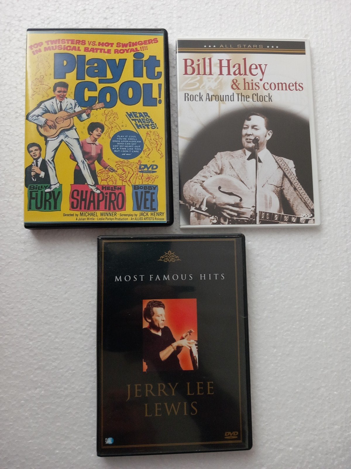 PLAY IT COOL. BILLY FURY. EN ANDERE ROCK-'N-ROLL 3-DVD'S, Cd's en Dvd's, Ophalen of Verzenden, Film