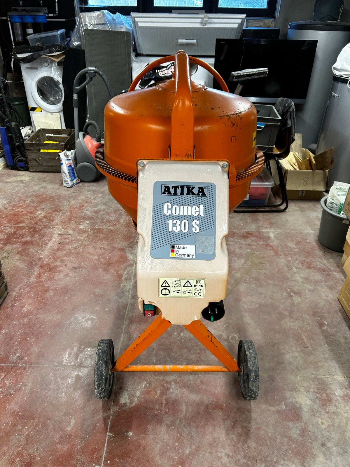 Betonmolen atika comet 130 s, Ophalen, Zo goed als nieuw