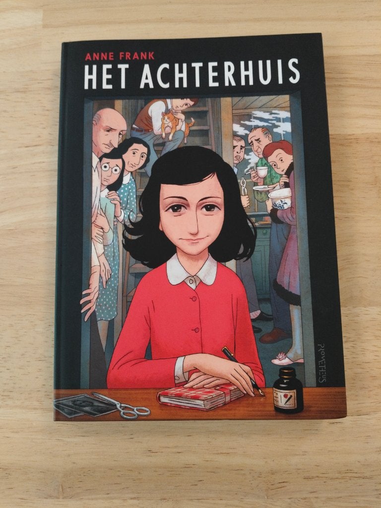 Het Achterhuis (stripbewerking) – Anne Frank – Hardcover, Anne Franck, Eén stripboek, Ophalen of Verzenden, Zo goed als nieuw