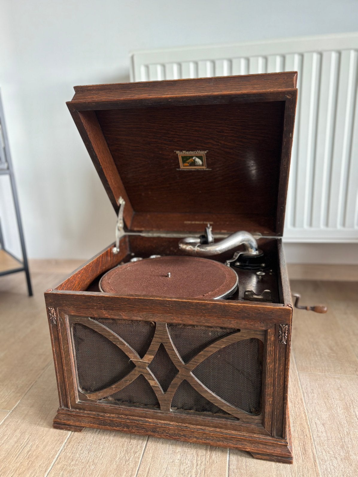 Gramophone/ Phonographe His Master’s Voice, Ophalen