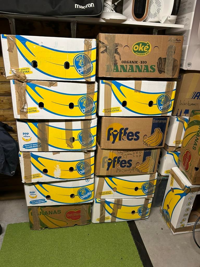 Banaandozen gratis, Ophalen, Zo goed als nieuw