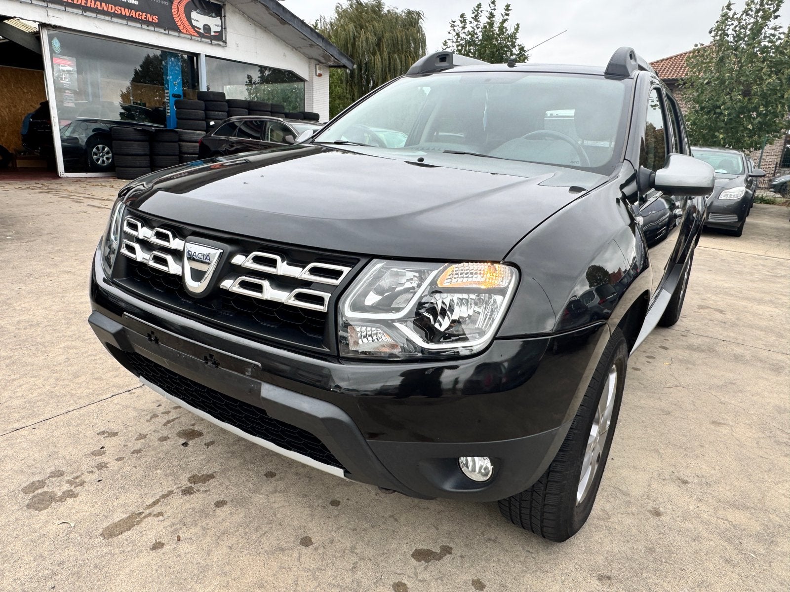 Dacia Duster 1.2L Benzine 2017, Auto's, Euro 6, https://public.car-pass.be/vhr/38d48fc0-ebe1-4b31-8762-671307e41b94, Duster, Zwart