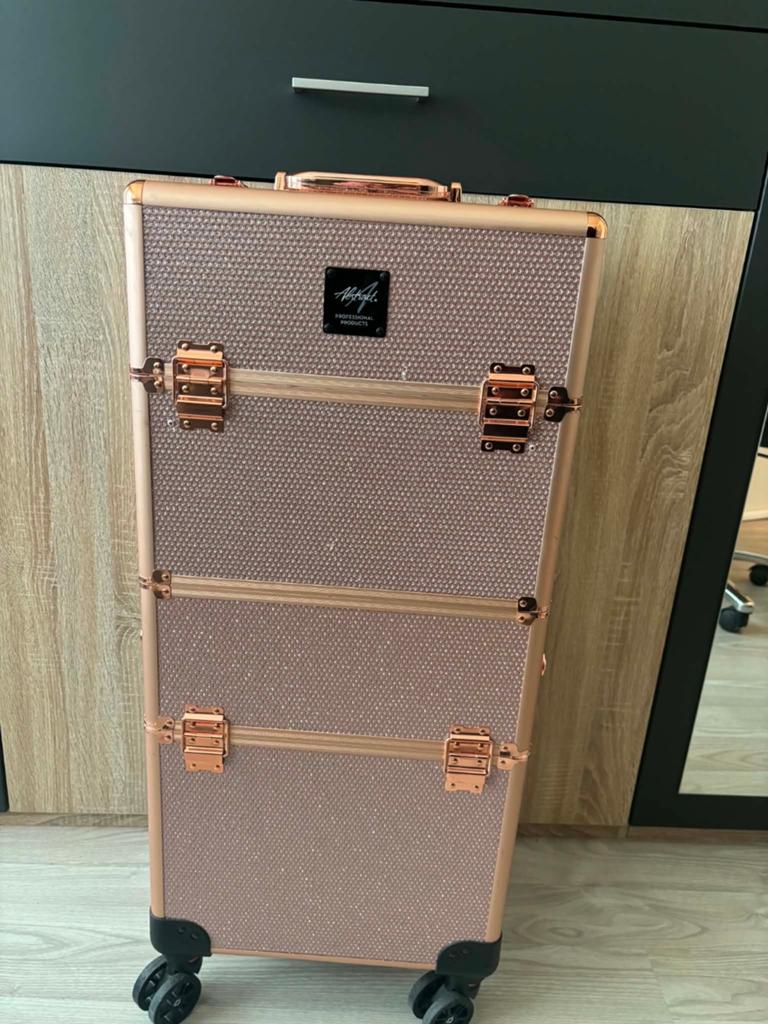 Beauty/nagel koffer op wieltjes, Handtassen en Accessoires, Ophalen, Make-up
