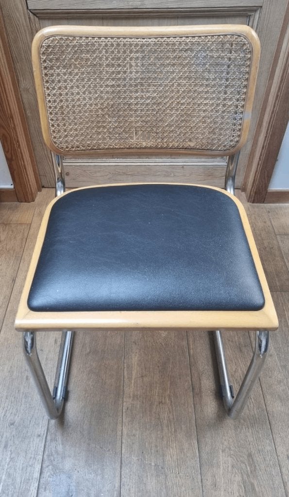 Lot de 8 chaises style Marcel Breuer - 300€ négociable, Enlèvement, Métal, Une