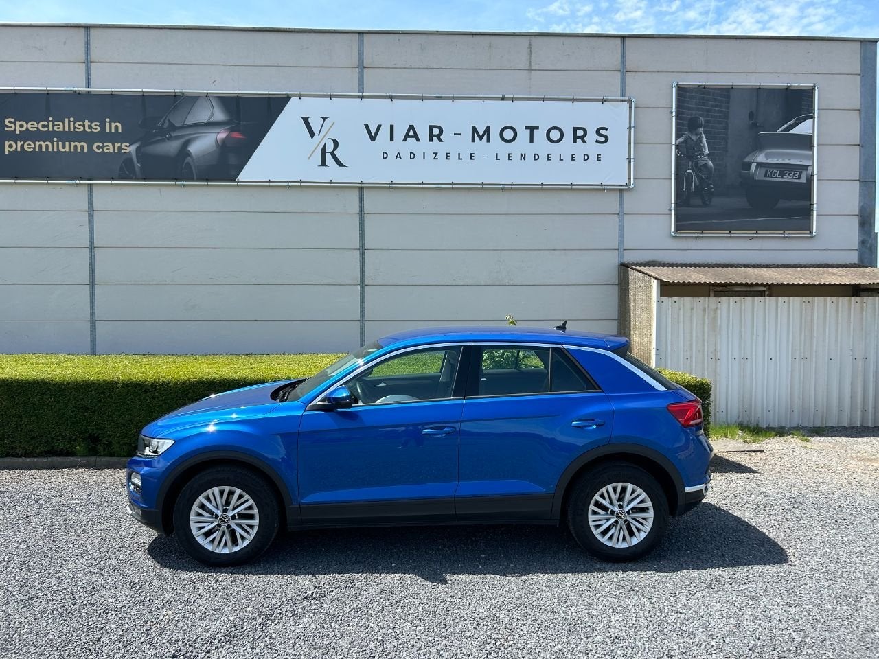 Volkswagen T-Roc Style-1,5 TSI-DSG Automaat-Trekhaak, Autos, Volkswagen, Achat, Entreprise, Phares entièrement LED, Noir