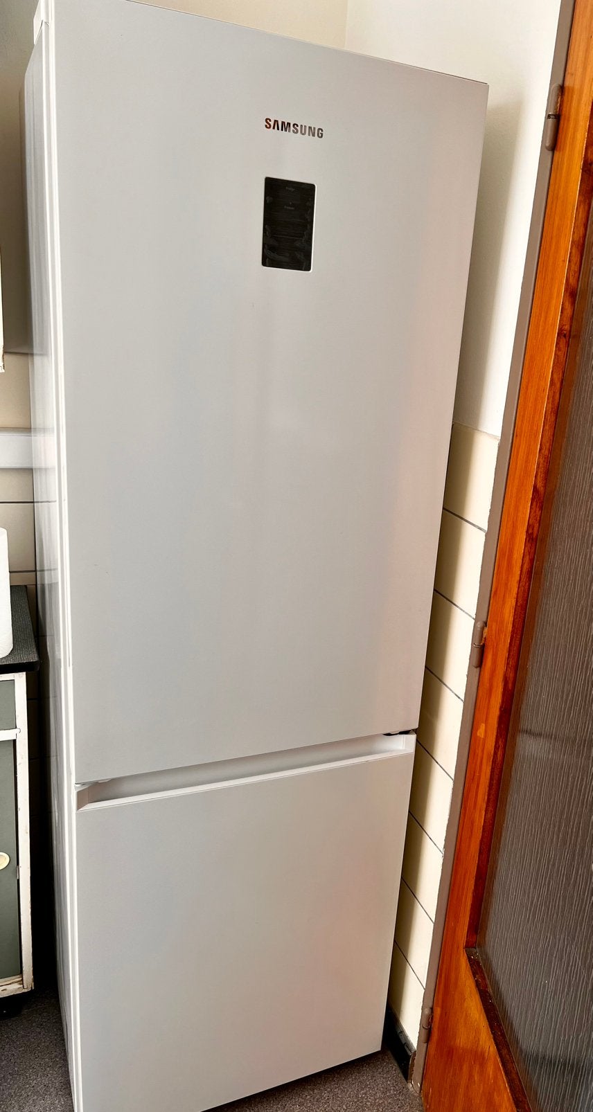 Samsung koelkast te koop wegens verhuizing, Elektronische apparatuur, Ophalen, Zo goed als nieuw