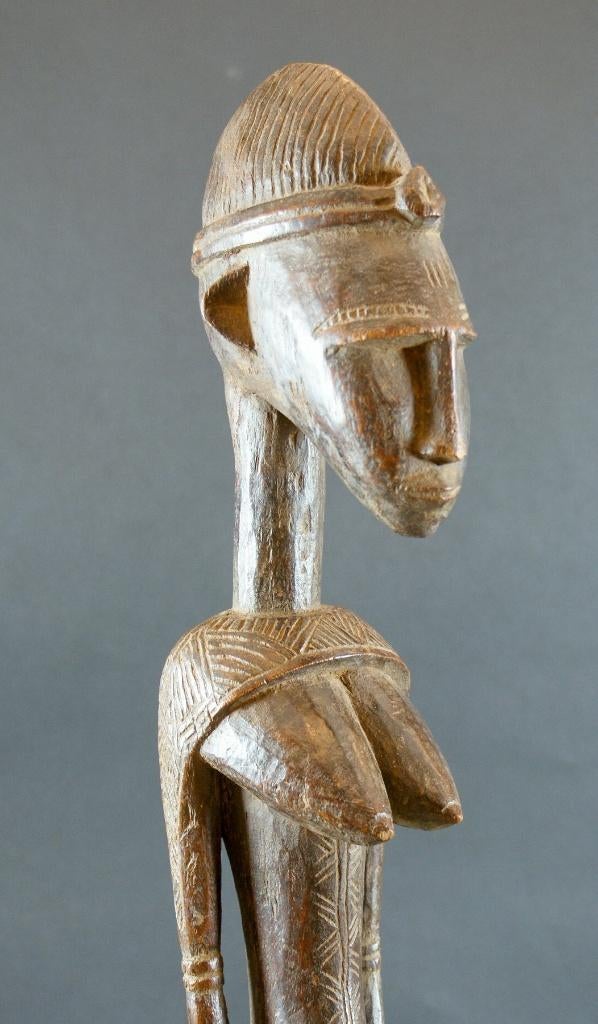 vrouwelijke Voorouderfiguur - Dogon - Mali 70 cm, Antiek en Kunst, Ophalen of Verzenden